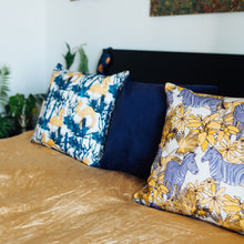 Load image into Gallery viewer, Navy Velvet Cushion Cover