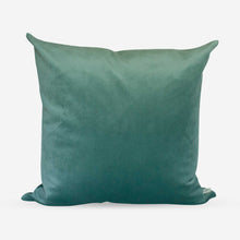 Load image into Gallery viewer, Aqua Green Velvet Cushion Cover
