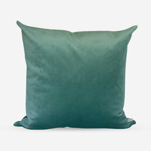 Load image into Gallery viewer, Aqua Green Velvet Cushion Cover