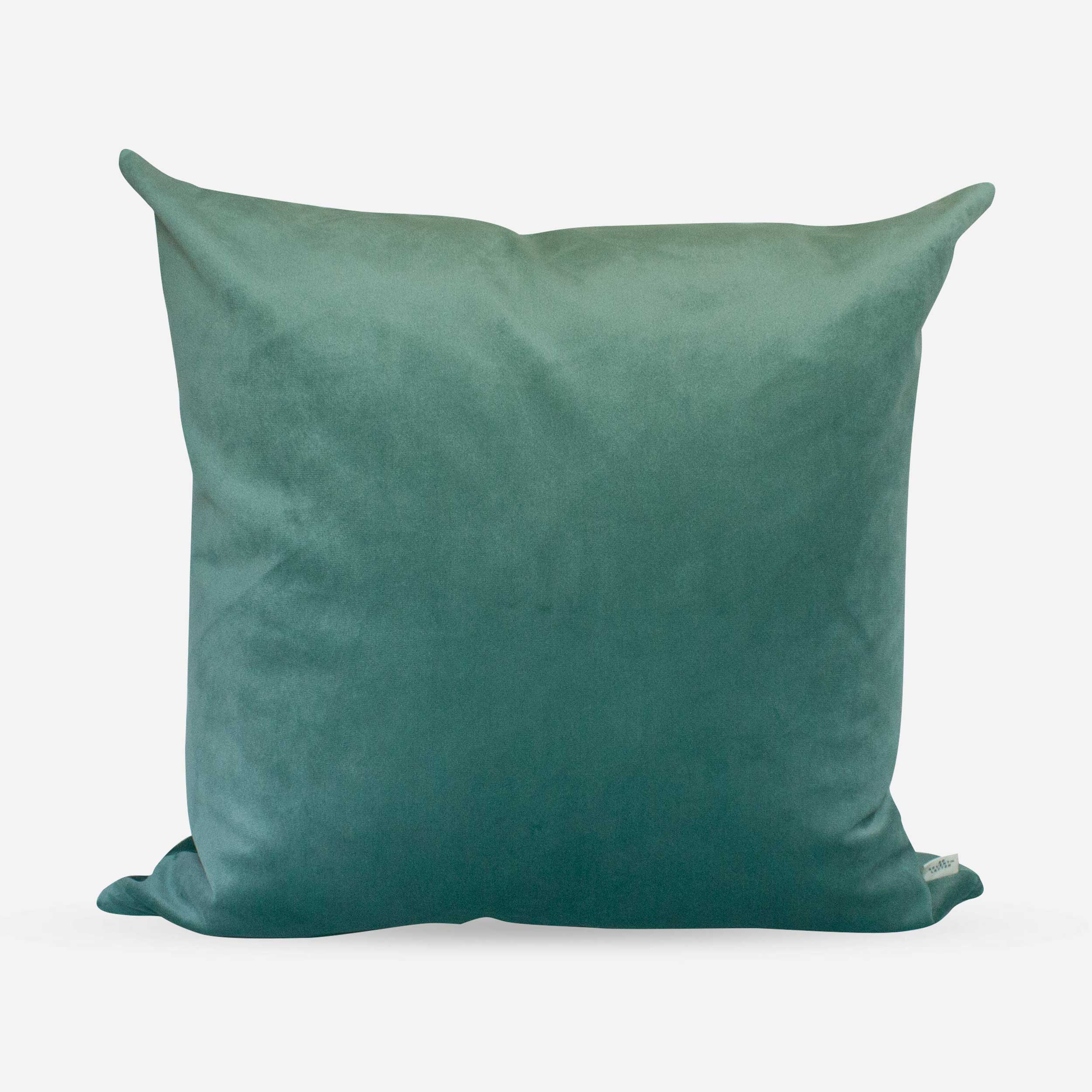 Aqua 2025 velvet cushion